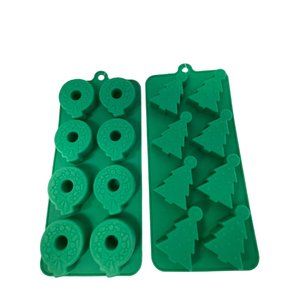 CHRISTMAS TREE Silicone Candy Mold/ Bakeware Silicone‎ MoldFlexible Silicone
